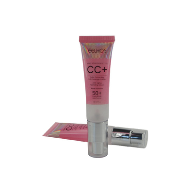 Flip cap 50ml 60ml 100ml 120ml 150ml empty plastic white tube cosmetic containers