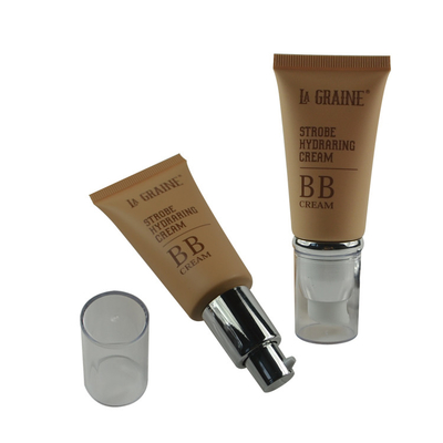 wholesale 30ml 50ml 100ml 150ml white empty blank pe plastic cosmetic printing skincare facial cleaner tube with flip to