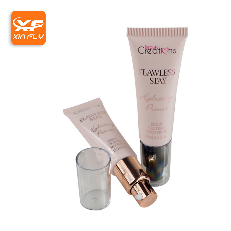 Luxury Empty Plastic 15ml 30ml 50ml BB Eye Cream Lotion Tube Airless Pump Squeeze Sugarcane Soft Touch Cosmetic Tubes