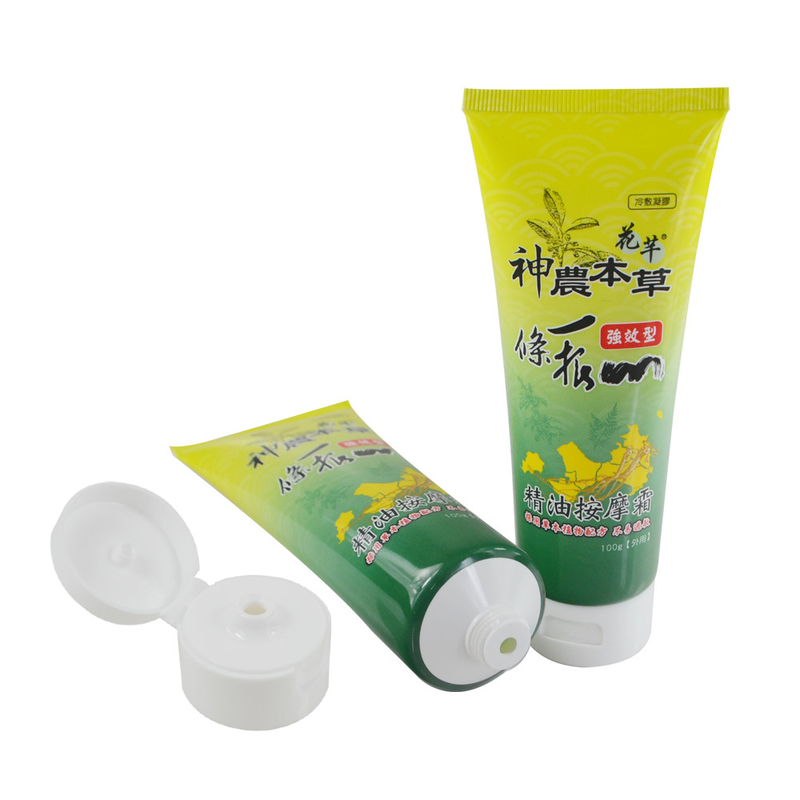 Soft Plastic Squeeze Tube Empty Tube sunscreen cream Cosmetic Packaging PE Lotion Essential Oil Tube manufacturer