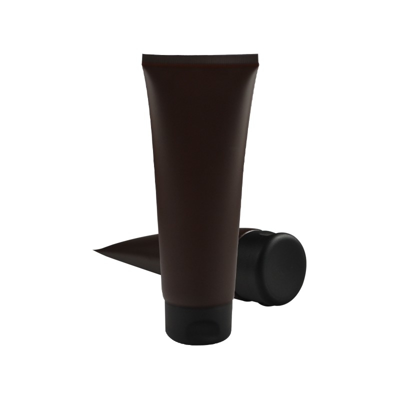 empty pe plastic cosmetic skincare lotion sunscreen squeeze tube packaging with flip top cap